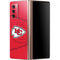NFL Kansas City Chiefs Double Vision Galaxy Z Fold2 5G Skin