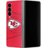 NFL Kansas City Chiefs Double Vision Galaxy Z Fold4 5G Skin