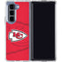 NFL Kansas City Chiefs Double Vision Galaxy Z Fold5 5G Clear Case