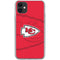 NFL Kansas City Chiefs Double Vision iPhone 11 Clear Case