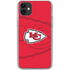 NFL Kansas City Chiefs Double Vision iPhone 11 Clear Case