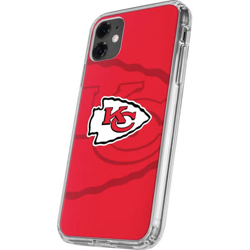 NFL Kansas City Chiefs Double Vision iPhone 11 Clear Case