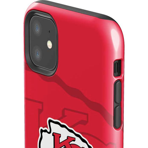NFL Kansas City Chiefs Double Vision iPhone 11 Impact Case
