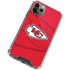 NFL Kansas City Chiefs Double Vision iPhone 11 Pro Max Clear Case