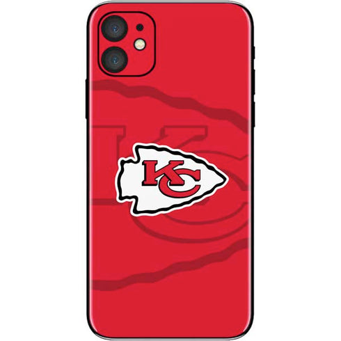 NFL Kansas City Chiefs Double Vision iPhone 11 Skin