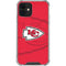 NFL Kansas City Chiefs Double Vision iPhone 12 Mini Clear Case
