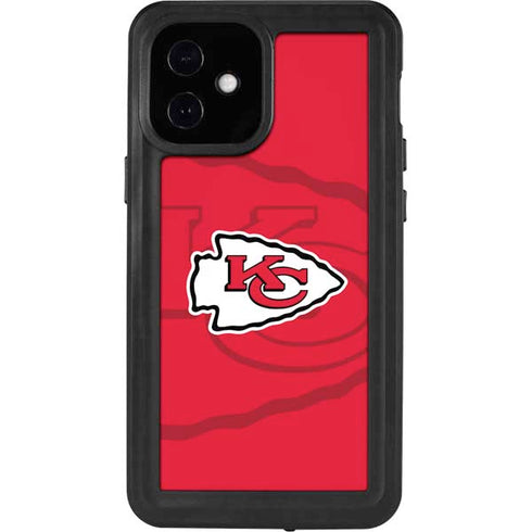 NFL Kansas City Chiefs Double Vision iPhone 12 Mini Waterproof Case