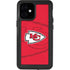 NFL Kansas City Chiefs Double Vision iPhone 12 Mini Waterproof Case
