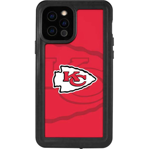 NFL Kansas City Chiefs Double Vision iPhone 12 Pro Waterproof Case