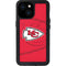 NFL Kansas City Chiefs Double Vision iPhone 13 Mini Waterproof Case