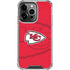 NFL Kansas City Chiefs Double Vision iPhone 13 Pro Clear Case