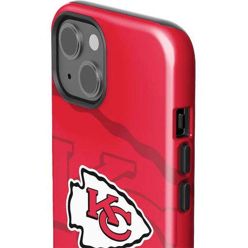 NFL Kansas City Chiefs Double Vision iPhone 15 Plus Impact Case
