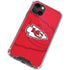 NFL Kansas City Chiefs Double Vision iPhone 15 Plus Clear Case
