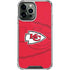 NFL Kansas City Chiefs Double Vision iPhone 14 Pro Max Clear Case