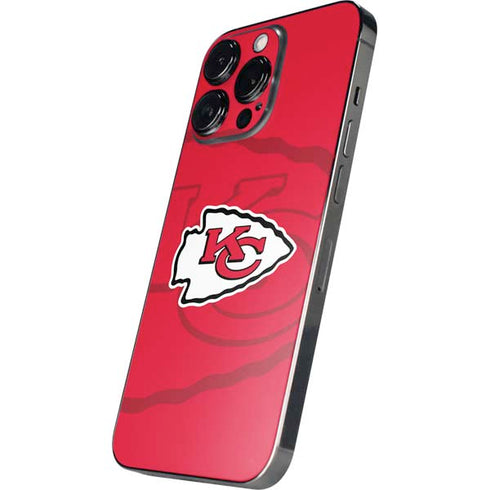 NFL Kansas City Chiefs Double Vision iPhone 14 Pro Skin