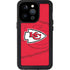 NFL Kansas City Chiefs Double Vision iPhone 14 Pro Waterproof Case
