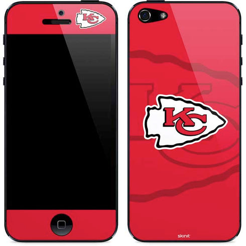 NFL Kansas City Chiefs Double Vision iPhone 5/5s/5SE Skin