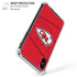 NFL Kansas City Chiefs Double Vision iPhone XS Max Clear Case