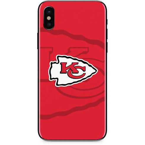 NFL Kansas City Chiefs Double Vision iPhone XS Skin