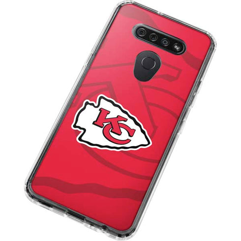 NFL Kansas City Chiefs Double Vision LG K51/Q51 Clear Case