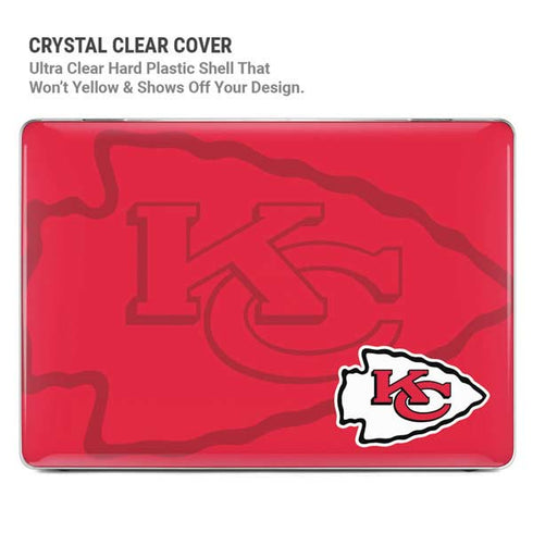 NFL Kansas City Chiefs Double Vision MacBook Air 13in M1 (2021) Case plus Skin