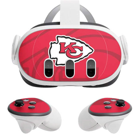 NFL Kansas City Chiefs Double Vision Meta Quest 3 Skin