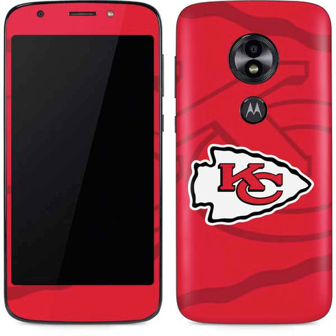 NFL Kansas City Chiefs Double Vision Moto E5 Play Skin