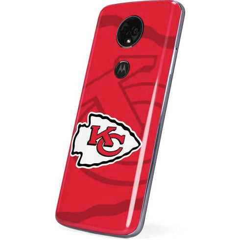 NFL Kansas City Chiefs Double Vision Moto E5 Plus Skin