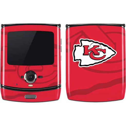 NFL Kansas City Chiefs Double Vision Motorola RAZR Skin