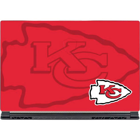 NFL Kansas City Chiefs Double Vision MSI GS65 Stealth Laptop Skin
