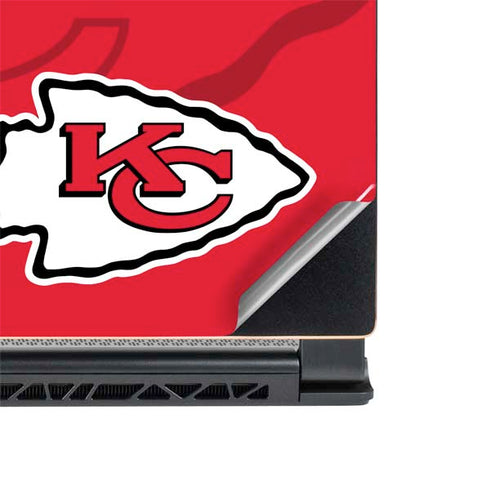 NFL Kansas City Chiefs Double Vision MSI GS65 Stealth Laptop Skin