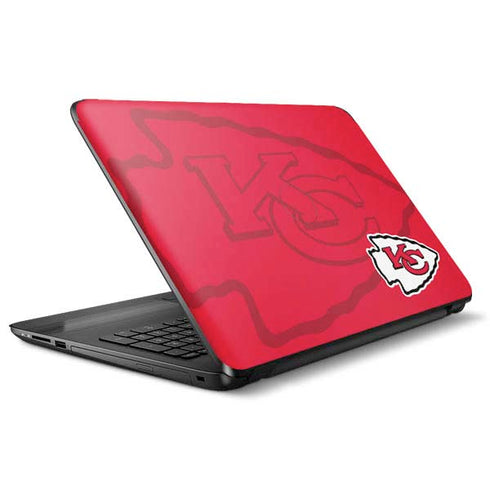 NFL Kansas City Chiefs Double Vision HP Notebook Skin