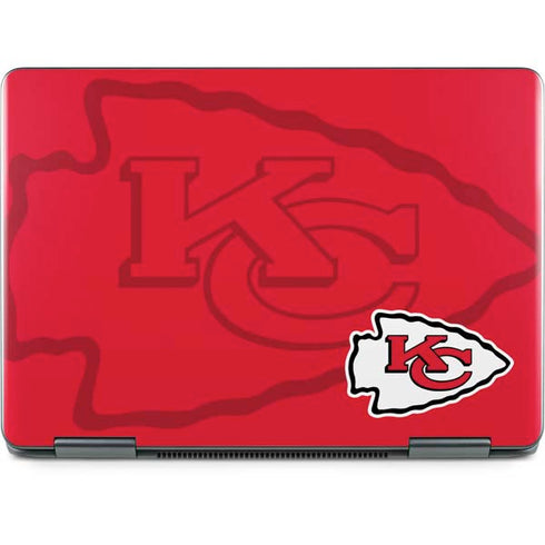 NFL Kansas City Chiefs Double Vision Notebook 9 Pro 13in (2017) Skin