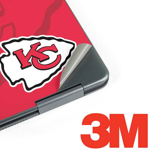 NFL Kansas City Chiefs Double Vision Notebook 9 Pro 13in (2017) Skin