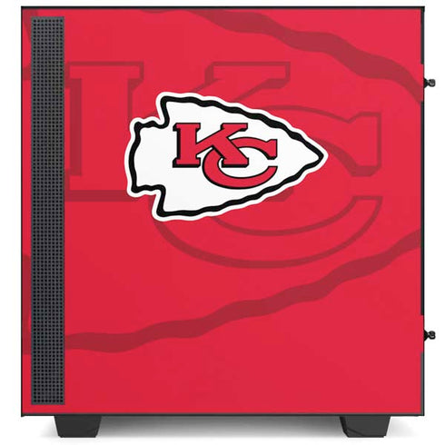 NFL Kansas City Chiefs Double Vision NZXT H510 Compact ATX Mid-Tower Case Skin