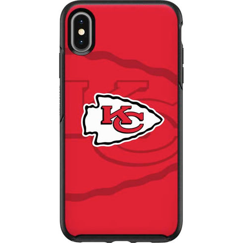 NFL Kansas City Chiefs Double Vision Otterbox Symmetry iPhone Skin