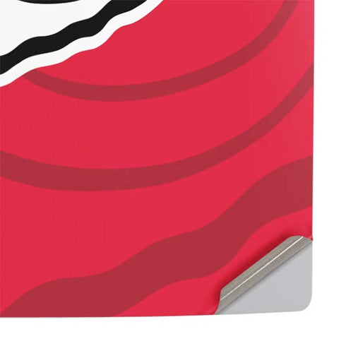 NFL Kansas City Chiefs Double Vision PS5 Slim Disk Console Skin