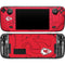 NFL Kansas City Chiefs Double Vision Steam Deck Handheld Gaming Computer Skin