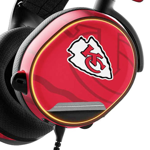 NFL Kansas City Chiefs Double Vision SteelSeries Arctis 5 Skin