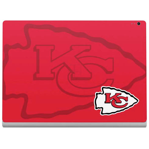 NFL Kansas City Chiefs Double Vision Surface Book 2 15in Skin