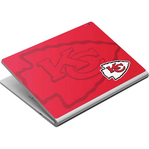 NFL Kansas City Chiefs Double Vision Surface Book Skin