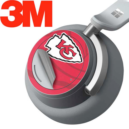 NFL Kansas City Chiefs Double Vision Surface Headphones Skin