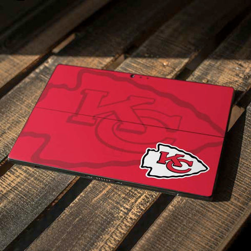 NFL Kansas City Chiefs Double Vision Surface Pro 6 Skin