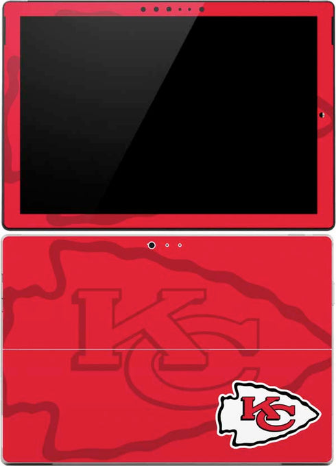 NFL Kansas City Chiefs Double Vision Surface Pro (2017) Skin