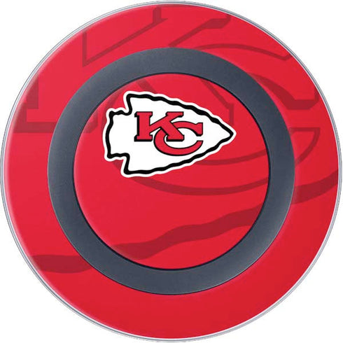 NFL Kansas City Chiefs Double Vision Wireless Charger Skin