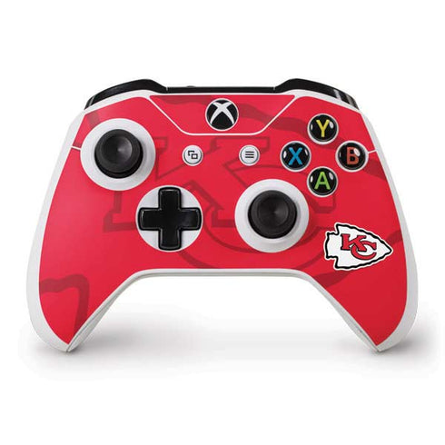 NFL Kansas City Chiefs Double Vision Xbox One S Controller Skin