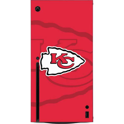 NFL Kansas City Chiefs Double Vision Xbox Series X Console Skin