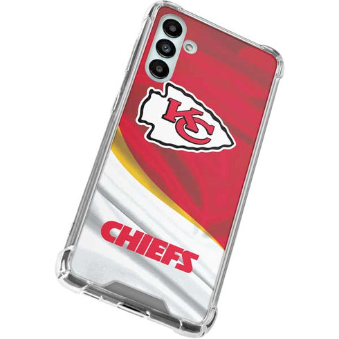 NFL Kansas City Chiefs Galaxy A13 5G Clear Case