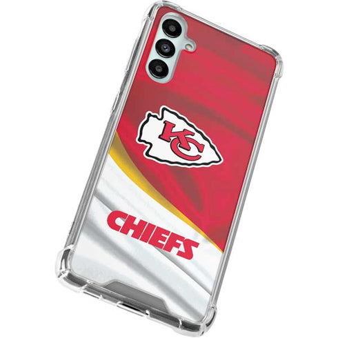 NFL Kansas City Chiefs Galaxy A14 5G Clear Case