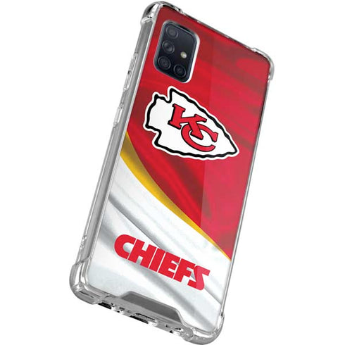 NFL Kansas City Chiefs Galaxy A51 5G Clear Case